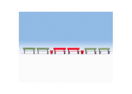 Set de bancii- H0 Noch 14848